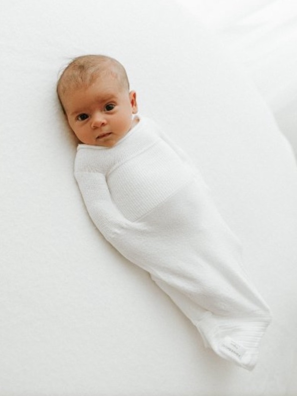Air Light Swaddelini Summer Sleep Sack White Small 6-12 lbs